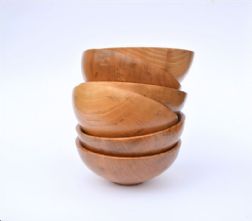 Conor Lynch Small Irish Beech Wood Fruit or Salad Bowl